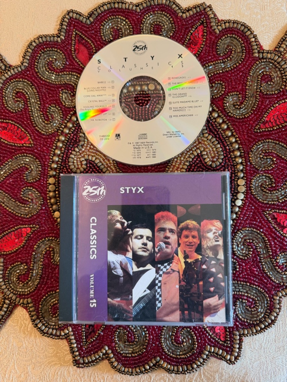 Styx Classics Volume 15 used CD